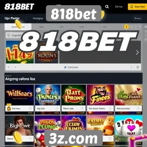 Análise das opções de jogos disponíveis no 818bet